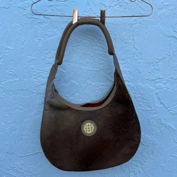 Sanangel Womens Boho Style Three Leather Texture Shoulder Bag Brown - Picture 11 of 16